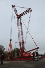 180 tons crawler crane