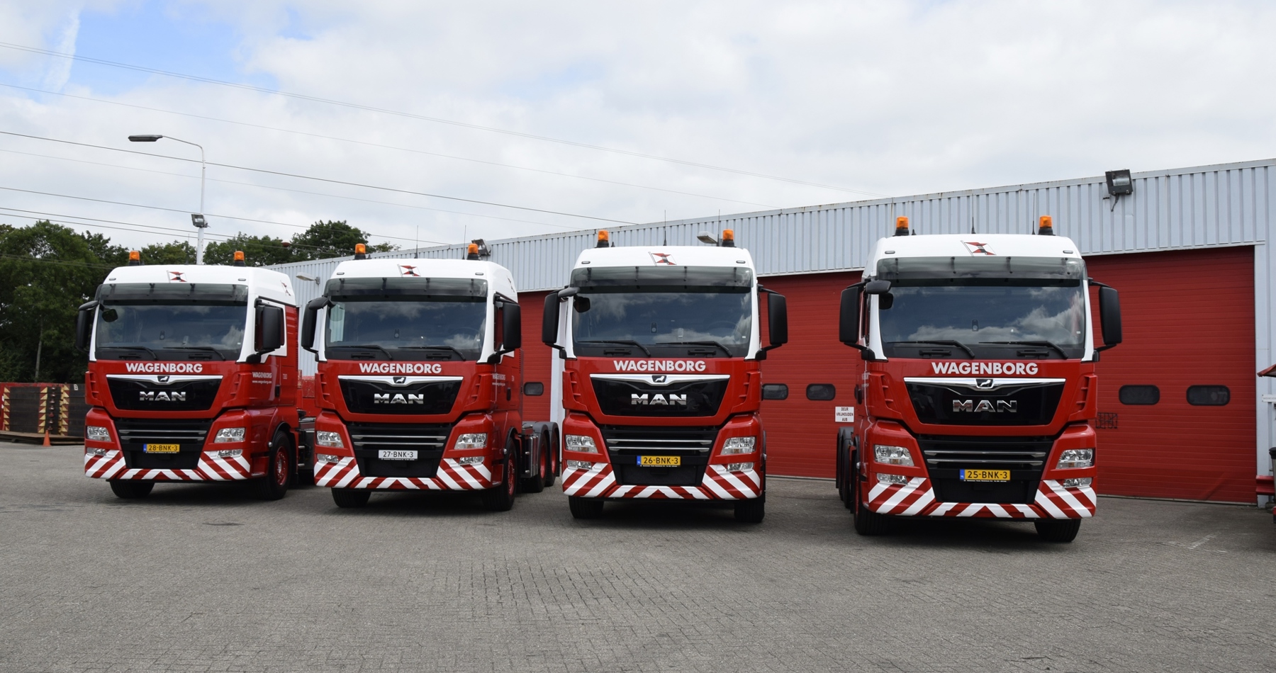 New MAN heavy duty trucks for Wagenborg Nedlift