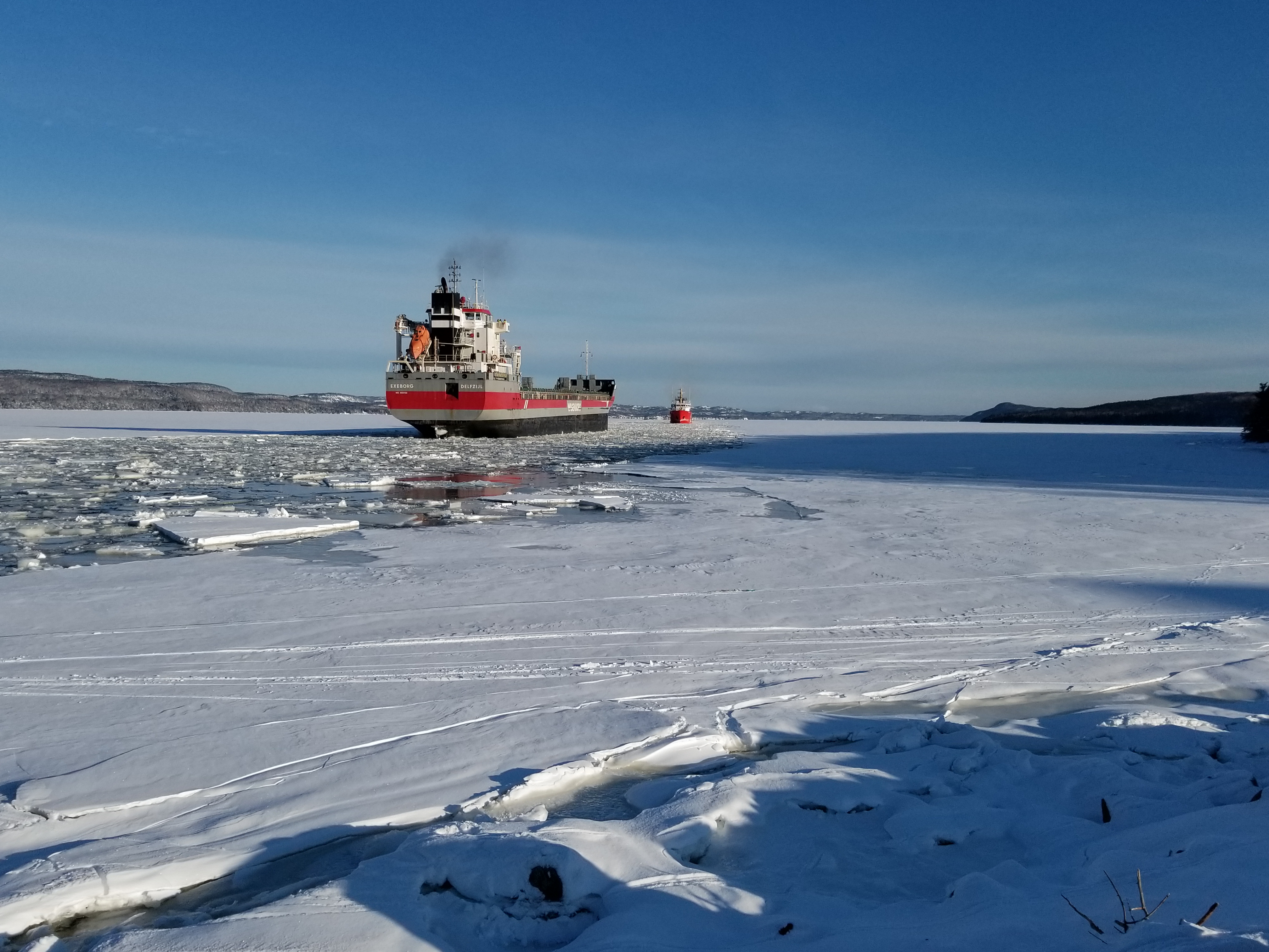 MV Exeborg loads concentrates at US East Coast for the Continent