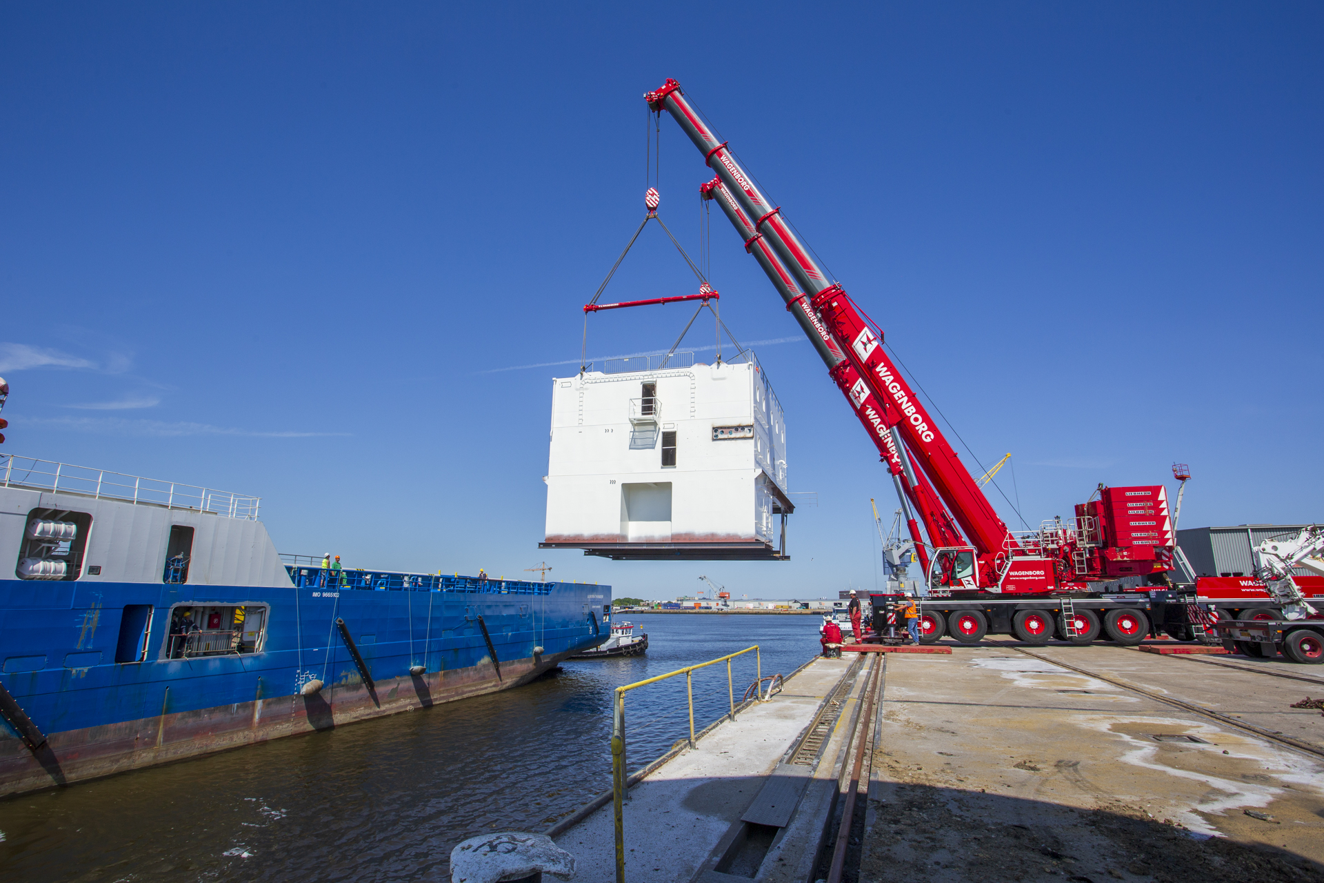 Conversion of multipurpose offshore vessel for the Southern North Sea on schedule