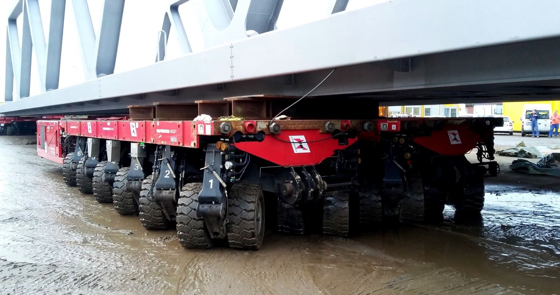 Inching and pinching: Trogbrücke Emden