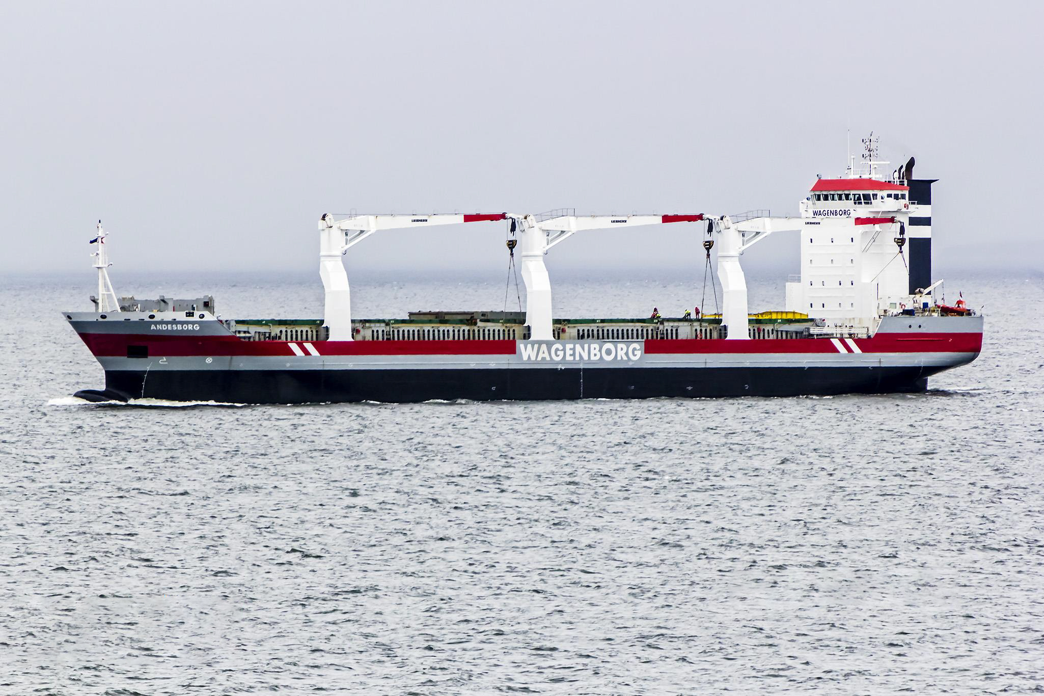 Time charter contract MV Andesborg for direct service between NW Europe and East Africa