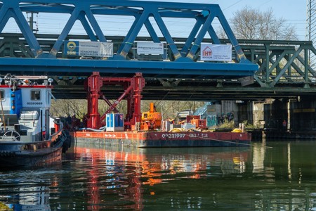 Floating craftmanship in Oberhausen