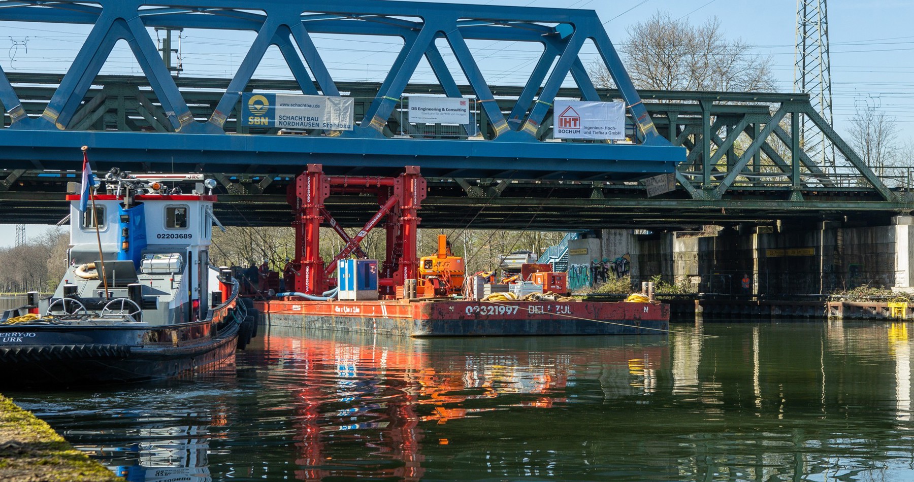 Floating craftmanship in Oberhausen