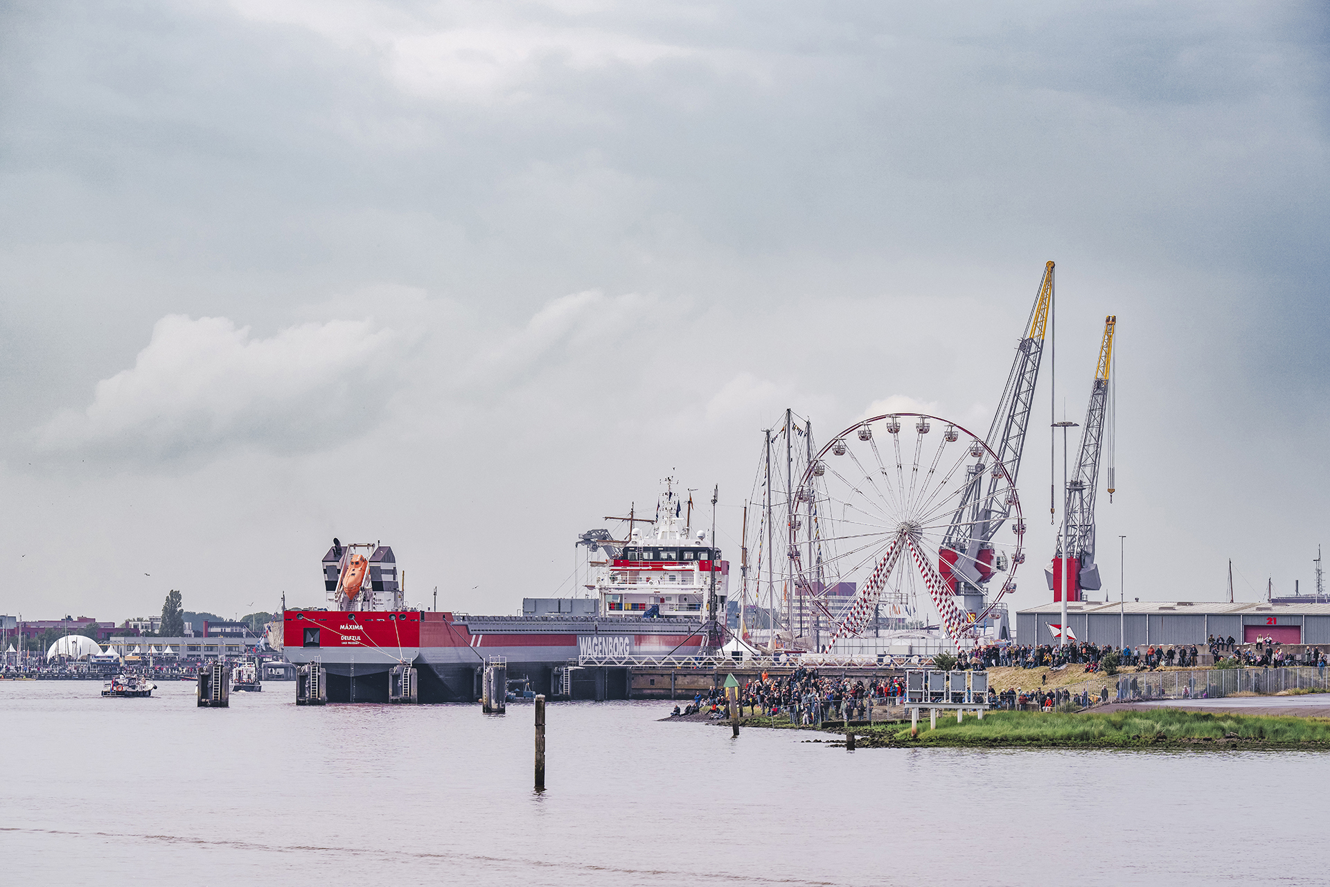 Máxima big crowd pleaser during successful Delfsail 2024